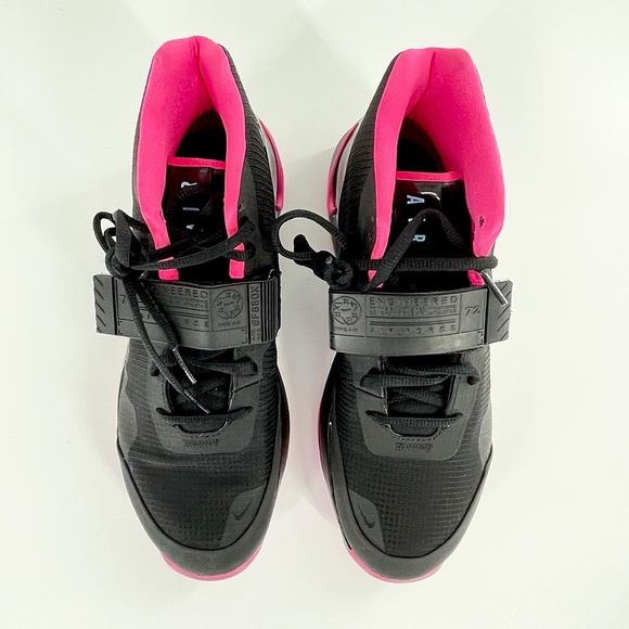 Nike Air Force Max "Pink Blast" Basketball Shoe - Picture 6 of 8